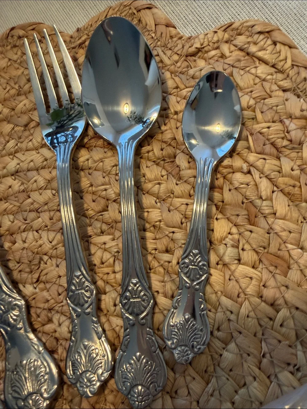 NWT ROYAL PRESTIGE Silver Stainless Steel Set - FIESTAClassic Dining Collection